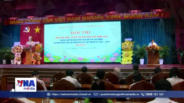 Khai mạc Hội thi Báo cáo viên, tuyên truyền viên giỏi năm 2026 khu vực II