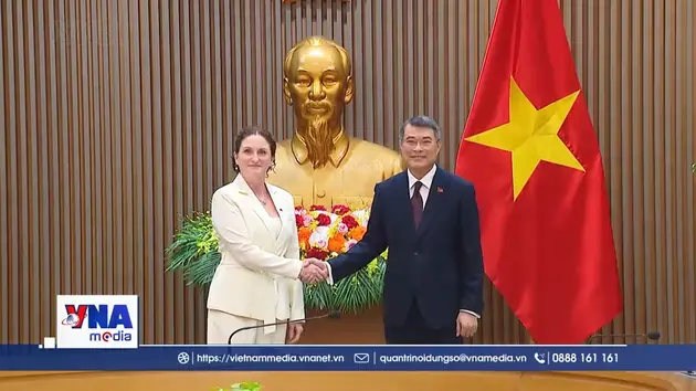 Thủ tướng Chính phủ Lê Minh Hưng tiếp Đại sứ New Zealand