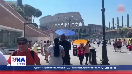 Italy tiếp tục chìm trong đợt nắng nóng gay gắt mới
