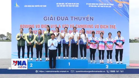 Hà Nội và Hải Phòng nhất toàn đoàn đua thuyền quốc gia 2026