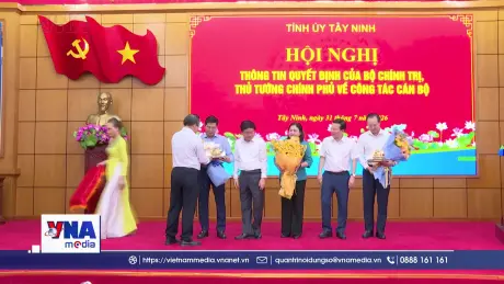 Đồng chí Hồ Thị Hoàng Yến giữ chức Phó bí thư thường trực