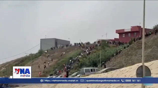 Khủng hoảng người di cư tại Ceuta thêm trầm trọng