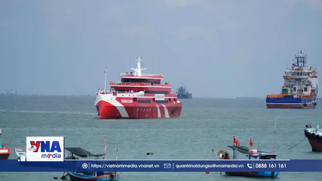 Tạm dừng hoạt động tàu cao tốc tuyến Vũng Tàu-Côn Đảo và ngược lại