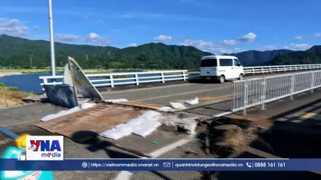Nhiều nhà máy và cảng biển tại Kumamoto phải đóng cửa