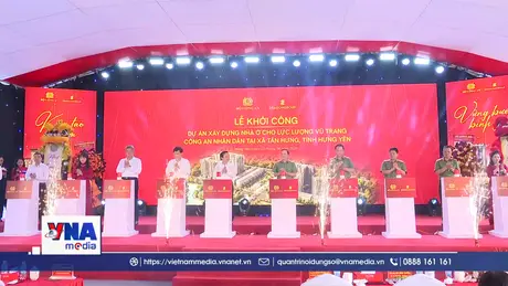 Khởi công dự án nhà ở xã hội cho lực lượng vũ trang CAND