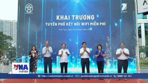 Hà Nội vận hành hệ thống wifi miễn phí, xây dựng chính quyền số