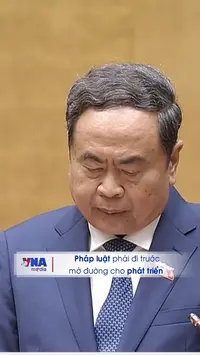 Pháp luật phải đi trước, mở đường cho phát triển
