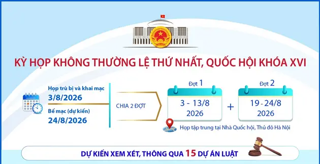Kỳ họp không thường lệ thứ Nhất, Quốc hội khóa XVI