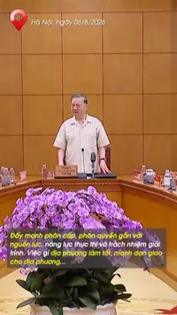 Đẩy mạnh phân cấp, phân quyền gắn với nguồn lực
