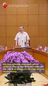 Đẩy mạnh phân cấp, phân quyền gắn với nguồn lực