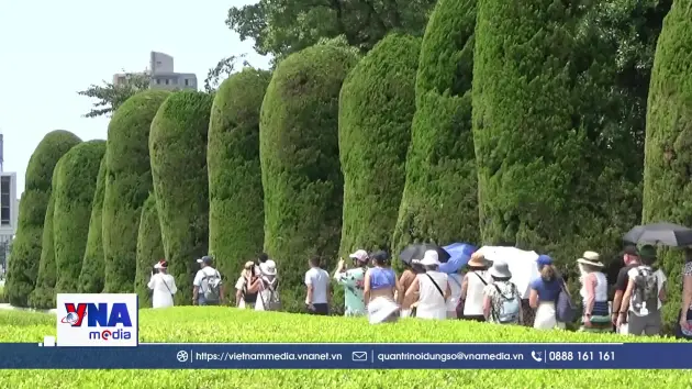 “Du lịch hòa bình” hút khách quốc tế đến Hiroshima và Nagasaki