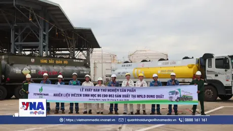 BSR xuất bán lô nhiên liệu Diesel sinh học B5 đầu tiên
