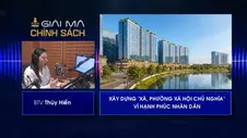 Xây dựng “Xã, phường xã hội chủ nghĩa” vì hạnh phúc nhân dân