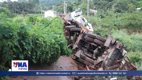 50.000 người dân bị cắt nước do sập cầu Đắk Lung, Đồng Nai