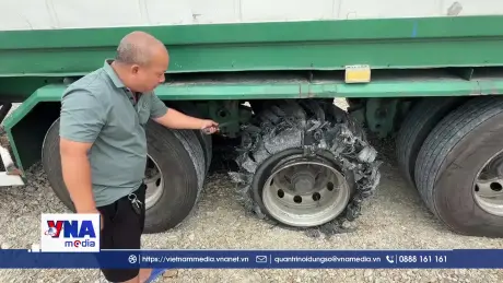 Xác định phương tiện làm rơi vật sắt nhọn trên cao tốc
