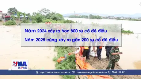 Cấp bách nâng cao năng lực quản lý đê điều trước rủi ro thiên tai