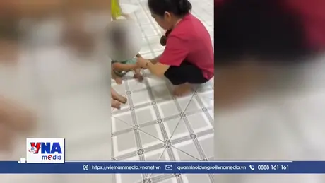 Bảo mẫu tại cơ sở mầm non ở TP.HCM thừa nhận bạo hành hai trẻ