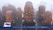 414 tác phẩm gốm Phù Lãng  kể chuyện an nhiên trên núi Bà Đen