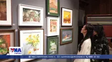 Hơn 120 tác phẩm kể chuyện “Ngàn năm di sản” bằng hội họa
