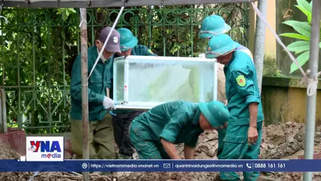 Ninh Bình hoàn thành lấy mẫu sinh phẩm hài cốt liệt sĩ