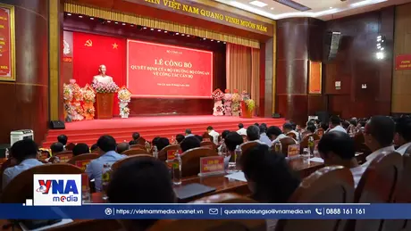 Công bố quyết định bổ nhiệm Giám đốc Công an tỉnh Lào Cai