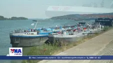  Mực nước sông Danube tại Serbia giảm xuống mức thấp kỷ lục