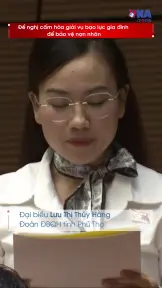 ĐBQH đề nghị cấm hòa giải vụ bạo lực gia đình để bảo vệ nạn nhân