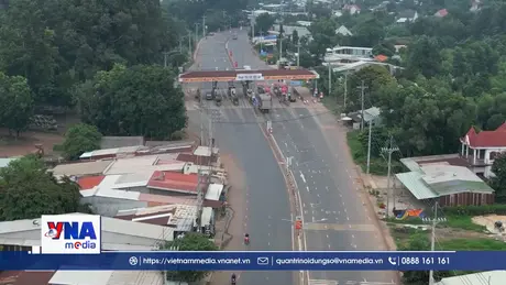 Vướng mặt bằng, ĐT.741 tiềm ẩn nguy cơ mất an toàn giao thông