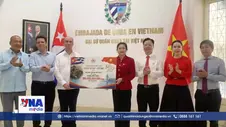 Trạm tin số tối ngày 11/8: Lễ trao khoản hỗ trợ trị giá 100 tỷ đồng tặng nhân dân Cuba