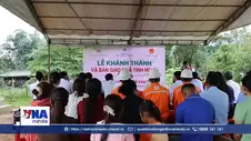 Trao mái ấm tình nghĩa, tiếp thêm điểm tựa cho các gia đình khó khăn