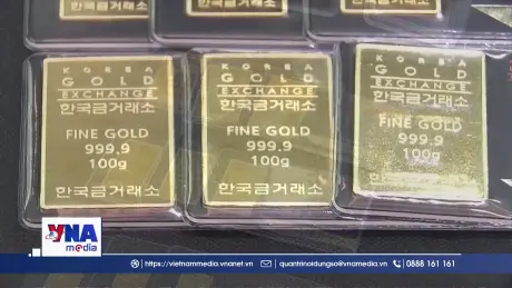 Giá vàng thế giới tăng lên mức cao nhất trong hơn 2 tháng
