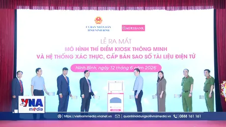 Lễ ra mắt mô hình thí điểm Kiosk thông minh