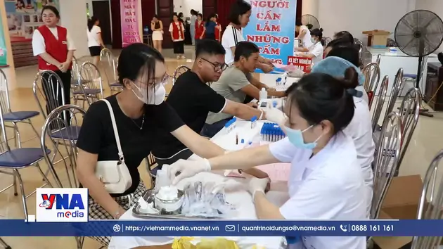 Lan tỏa phong trào hiến máu tình nguyện tại Ninh Bình