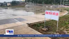 Khẩn trương khắc phục tình trạng lún, nứt Quảng trường Gia Nghĩa