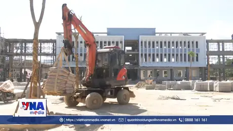 Hà Tĩnh thi công nước rút hai trường nội trú vùng biên giới