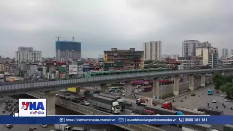 UAV hỗ trợ xử lý vi phạm, ùn tắc giao thông tại Hà Nội