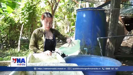 Cà Mau đẩy nhanh cung cấp nước sạch cho xã Biển Bạch