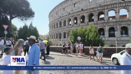 Đấu trường Colosseum tìm cách “hạ nhiệt” hỗ trợ du khách