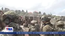 Israel không kích nhiều mục tiêu Hezbollah ở miền Nam Liban