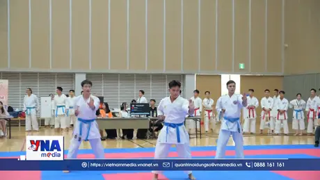 Sôi động Giải Karate người Việt tại Nhật Bản năm 2026