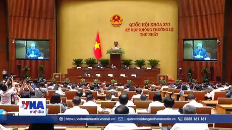 Quốc hội khóa XVI bước vào đợt 2 Kỳ họp không thường lệ lần thứ Nhất