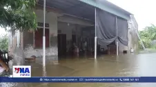 Nghệ An: Mưa lớn, vùng trũng Diễn Châu ngập nặng