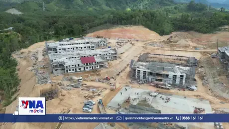 Những ngôi trường liên cấp đang dần thành hình nơi vùng biên Đà Nẵng