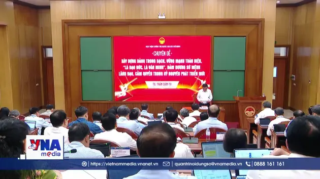 Thường trực Ban Bí thư trao đổi chuyên đề về xây dựng Đảng với các Ủy viên Trung ương Đảng khóa XIV