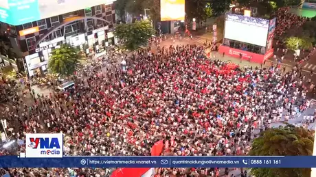Người hâm mộ TP.HCM vui mừng tuyển Việt Nam vào chung kết ASEAN Cup 2026