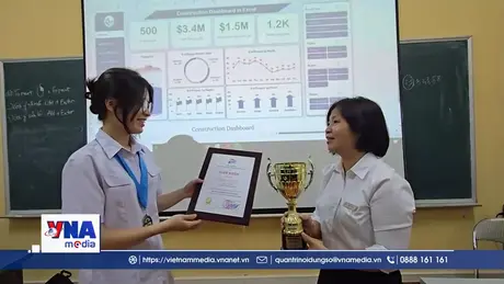 Đường đến Huy chương vàng Tin học thế giới của Nguyễn Mai Chi