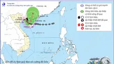 Đường đi của bão số 4 năm 2026 (dự báo từ 10h ngày 22/8 đến 10h ngày 27/8/2026)