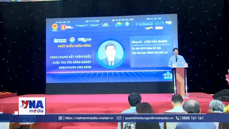 Gần 500 thí sinh tranh tài tại Chung kết Toàn quốc ROBOTACON WRO 2026