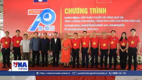 Thanh niên Việt Nam lan tỏa tình hữu nghị tại Lào
