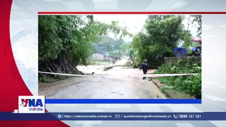 📌Trạm tin số trưa 23/8/2026:  Bão số 4 tiếp tục gây mưa lớn, 1 người tử vong 